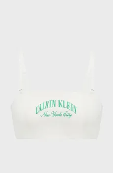 Женский белый топ LIGHTLY Белый M Calvin Klein LV00QF8710