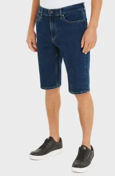Мужские темно-синие джинсовые шорты DENIM SHORT Синий 29 Calvin Klein K10K112940