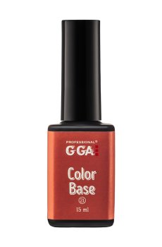 Уценка! Цветная база для гель-лака GGA Professional Color Base 21, 15 мл