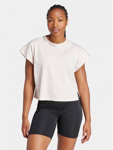 adidas Технічна футболка Studio IS2979 Рожевий Regular Fit adidas Технічна футболка Studio IS2979 Рожевий Regular Fit