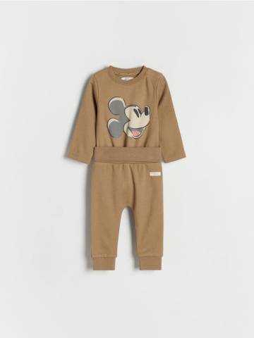 Reserved - Комплект Mickey Mouse - золотисто-коричневий - 527BF-82X Reserved - Комплект Mickey Mouse - золотисто-коричневий - 527BF-82X
