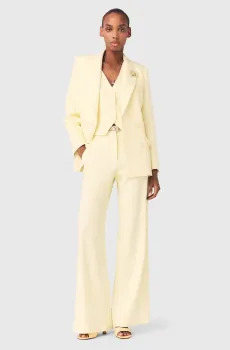 Женский желтый жакет Желтый 36 MAJE MFPVE00785_Pale Yellow