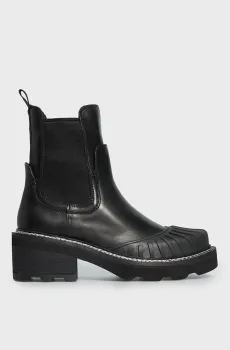 Женские черные кожаные челси Lewisia Черный 40 PRPY PRFDS2331W