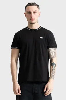 Мужская черная футболка CUFFLEY Черный XL Lonsdale 117994