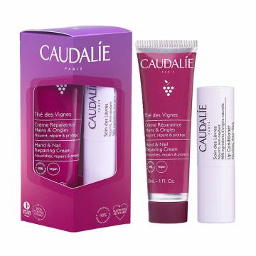 Набор Caudalie The Des Vignes Lip & Hand Duo (крем для рук и ногтей , 30 мл + кондиционер для губ, 4.5 г) Набор Caudalie The Des Vignes Lip & Hand Duo (крем для рук и ногтей , 30 мл + кондиционер для губ, 4.5 г)