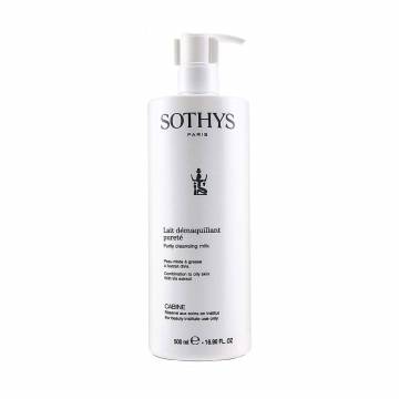 Уценка! Очищающее молочко для лица Sothys Purity Cleansing Milk для жирной и комбинированной кожи, с экстрактом ириса, 500 мл