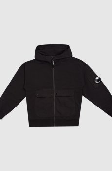 Детская черная спортивная куртка