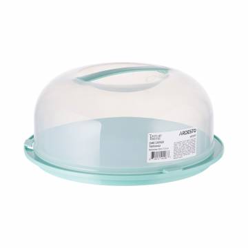Тортовница Ardesto Tasty Baking с крышкой, пластиковая, голубой тифани, 28.4*11.5 см (AR2328TP) Тортовница Ardesto Tasty Baking с крышкой, пластиковая, голубой тифани, 28.4*11.5 см (AR2328TP)