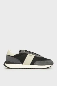 Мужские кроссовки BUSTER SUPRA M Черный 45 Pepe Jeans PMS60020