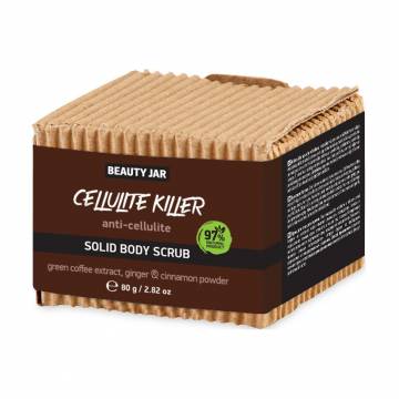 Скраб для тела твердый Beauty Jar Cellulite Killer Solid Body Scrub, 80 г