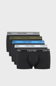 Мужские черные боксеры (5 шт) Черный XL Calvin Klein LV00NB4412