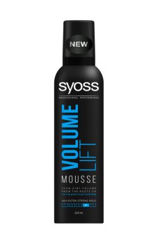 Уценка! Мусс для волос SYOSS Volume Lift фиксация 4 (экстрасильная), 250 мл