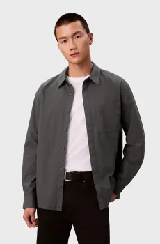 Мужская темно-серая рубашка RELAXED Серый XL Calvin Klein LV04LC128G