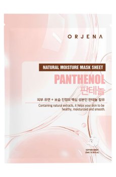 Тканевая маска для лица ORJENA Natural Moisture Mask Sheet Panthenol с пантенолом, 23 мл
