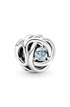 Намистина березня "Аквамаринове коло вічності"