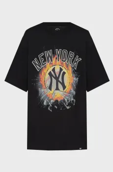 Черная футболка NEW YORK YANKEES POINT LINE (унисекс) Черный L 47 Brand 658325BK-FS