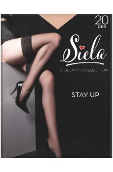 Чулки женские Siela Stay Up 20 DEN daino, розмір 3/4
