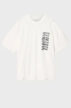 Мужская белая футболка REPEAT Белый L AllSaints M011PF