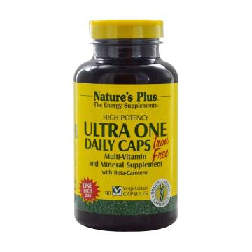 Мультивитамины NaturesPlus Ultra One без железа, 90 гелевых капсул Мультивитамины NaturesPlus Ultra One без железа, 90 гелевых капсул