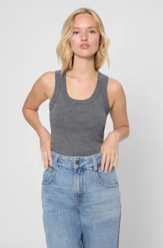 Женская серая майка Серый S PRPY PWTOPGOK0010