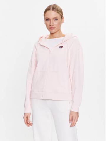 Tommy Jeans Світшот DW0DW15748 Рожевий Relaxed Fit Tommy Jeans Світшот DW0DW15748 Рожевий Relaxed Fit