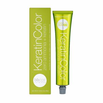 Безаммиачная краска для волос BBcos KeratinColor Hair Cream, 5/11 каштановый светлый интенсивный пепельный, 100 мл Безаммиачная краска для волос BBcos KeratinColor Hair Cream, 5/11 каштановый светлый интенсивный пепельный, 100 мл