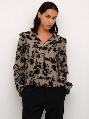 Karen by Simonsen Блузка Kalinkakb 10104571 Коричневий Straight Fit Karen by Simonsen Блузка Kalinkakb 10104571 Коричневий Straight Fit