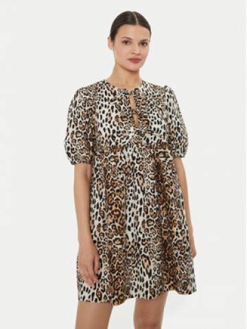 ViCOLO Повсякденна сукня TB2886 Коричневий Regular Fit ViCOLO Повсякденна сукня TB2886 Коричневий Regular Fit