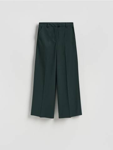 Reserved - Штани зі стрілками - синьо-зелений - 714GM-67X