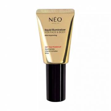 Уценка! Жидкий хайлайтер для лица и тела NEO Make Up Liquid Illuminaizer For Face & Body, 20 мл Уценка! Жидкий хайлайтер для лица и тела NEO Make Up Liquid Illuminaizer For Face & Body, 20 мл