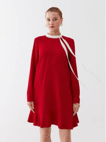 Red Valentino Повсякденна сукня 2R3VAGR5 Червоний Regular Fit Red Valentino Повсякденна сукня 2R3VAGR5 Червоний Regular Fit