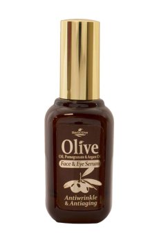 Сыворотка для лица и кожи вокруг глаз Madis HerbOlive Antiwrinkle & Antiaging Face & Eye Serum, 30 мл