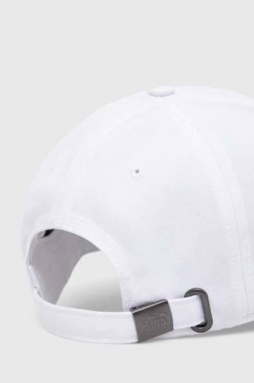 Кепка The North Face Recycled 66 Classic Hat цвет белый с аппликацией NF0A4VSVFN41 Кепка The North Face Recycled 66 Classic Hat цвет белый с аппликацией NF0A4VSVFN41