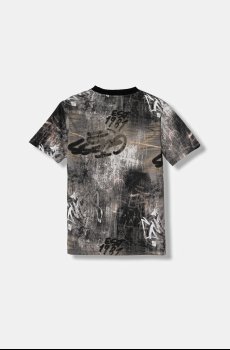 Детская хлопковая футболка Guess