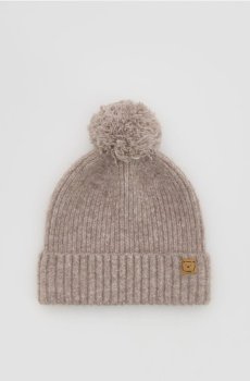 Reserved - Капелюх з додаванням вовни - бежевий - 454HW-08X