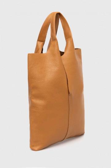 Кожаная сумочка Answear.LAB цвет коричневый