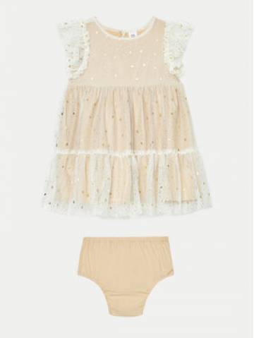Gap Елегантне плаття 646791-00 Écru Regular Fit Gap Елегантне плаття 646791-00 Écru Regular Fit