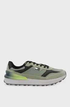 Мужские оливковые кроссовки TECHNICAL RUNNER Оливковый 43 Tommy Jeans EM0EM01738