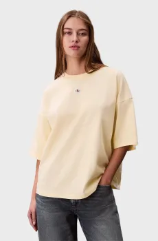 Женская желтая футболка OVERSIZED Желтый XS Calvin Klein Jeans LV047D204G