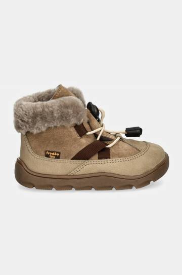 Детские замшевые сапоги Froddo ZERU TEX COSY цвет бежевый G3110258 Детские замшевые сапоги Froddo ZERU TEX COSY цвет бежевый G3110258