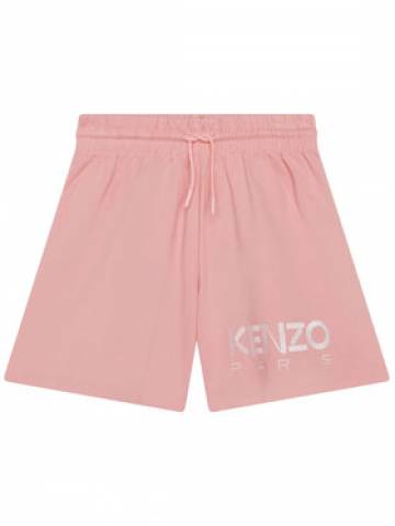 Kenzo Kids Шорти з тканини K14253 S Рожевий Regular Fit Kenzo Kids Шорти з тканини K14253 S Рожевий Regular Fit