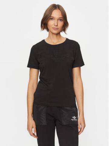 Aeronautica Militare Футболка 232PF901DF523 Чорний Regular Fit Aeronautica Militare Футболка 232PF901DF523 Чорний Regular Fit