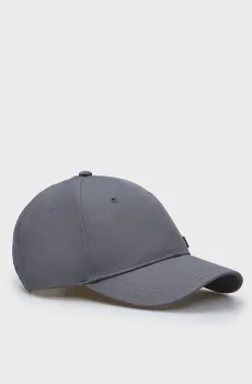 Мужская темно-серая кепка ESSENTIAL PATCH  BB Серый ONESIZE Calvin Klein K50K510487