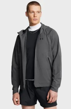 Мужская темно-серая ветровка UA Unstoppable Jacket LC Серый L Under Armour 1389354-025