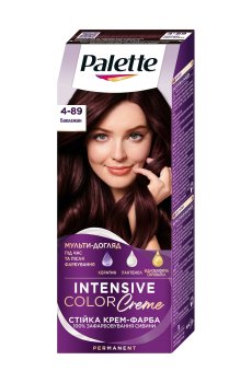 Стойкая крем-краска для волос Palette Интенсивный цвет, 4-89 Баклажан, 110 мл