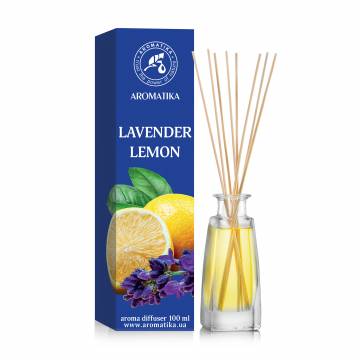 Аромадиффузор Ароматика Lavender Lemon Лаванда лимон, 100 мл Аромадиффузор Ароматика Lavender Lemon Лаванда лимон, 100 мл