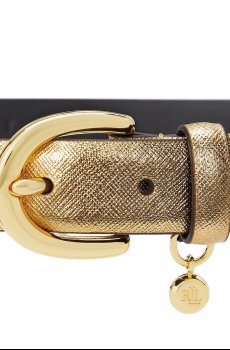 Кожаный ремень Lauren Ralph Lauren