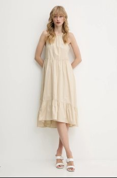 Хлопковое платье Armani Exchange