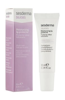 Увлажняющий защитный крем для губ Sesderma Silkses Moisturizing Lip Protector, 10 мл