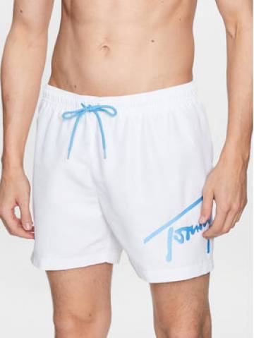 Tommy Jeans Шорти для плавання UM0UM02862 Білий Regular Fit Tommy Jeans Шорти для плавання UM0UM02862 Білий Regular Fit